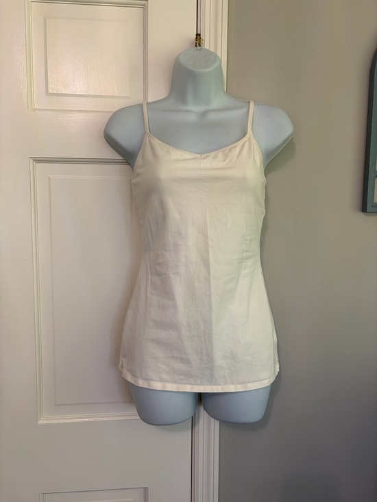 Express Tops - Express White Spaghetti Strap Cami